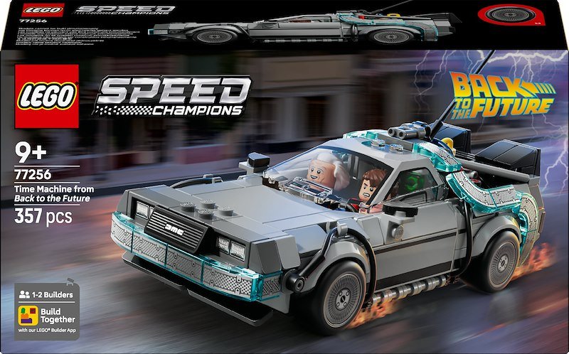Lego Speed Champions Macchina del tempo di Ritorno al futuro 77256