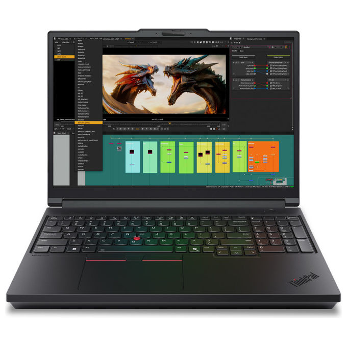 Lenovo ThinkPad P16 Gen 3 16 pollici Intel Core Ultra 7 1TB SSD 32GB RAM NVIDIA RTX PRO 2000 colore Nero