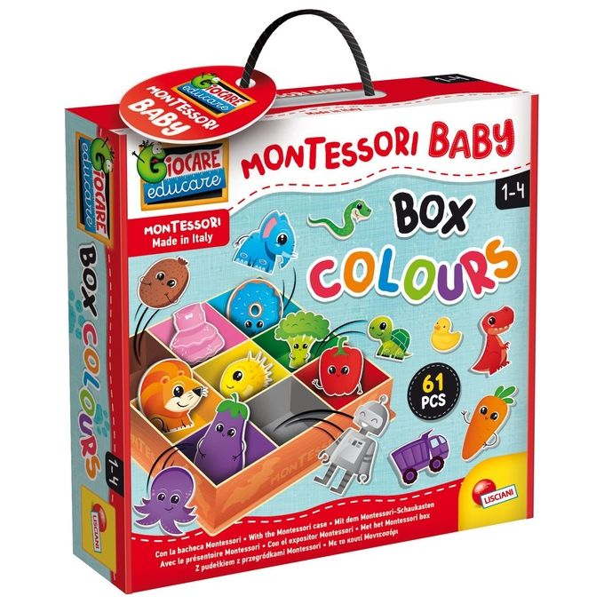 Lisciani Prescolare Montessori Baby Box Colours