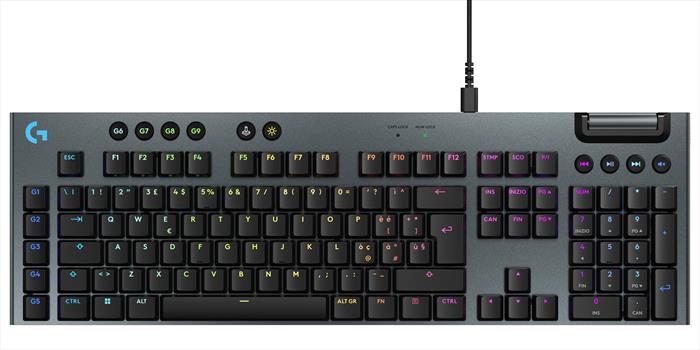 Logitech - G915 X Lightspeed Wireless Gaming Keyboard-nero