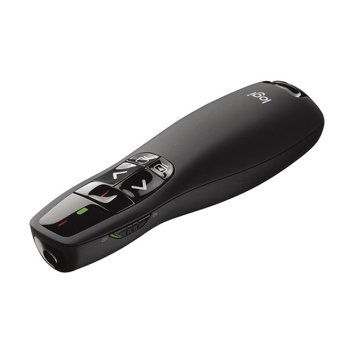 Logitech R400 puntatore wireless RF Nero