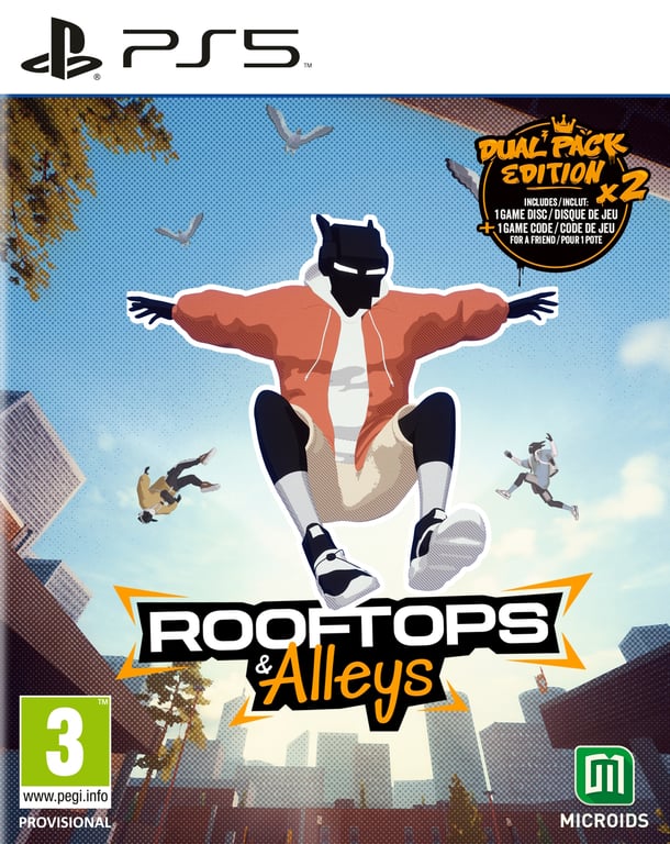 Microids Rooftops & Alleys: The Parkour Game - Edizione Dual Pack - Nuevo