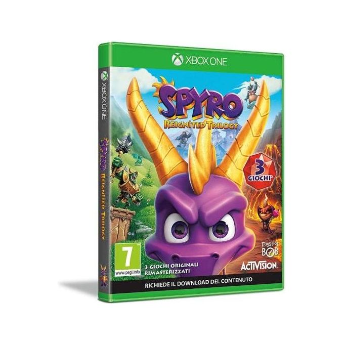 Microsoft XONE0659 Spyro Reignited Trilogy Gioco Xbox One Standard ITA PEGI 7 colore Nero