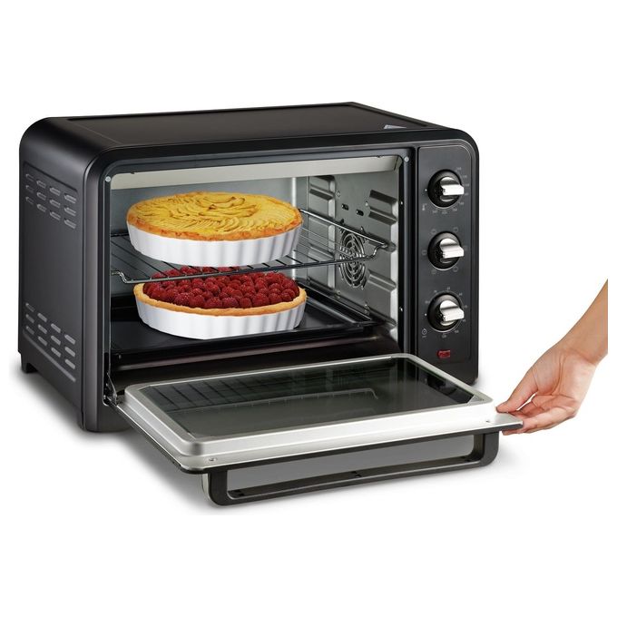 Moulinex OX464810 Optimo Forno Elettrico 33 L 1600 W Grill 800 W Convezione 6 Programmi (53.6x37.7x33.4 cm) colore Nero