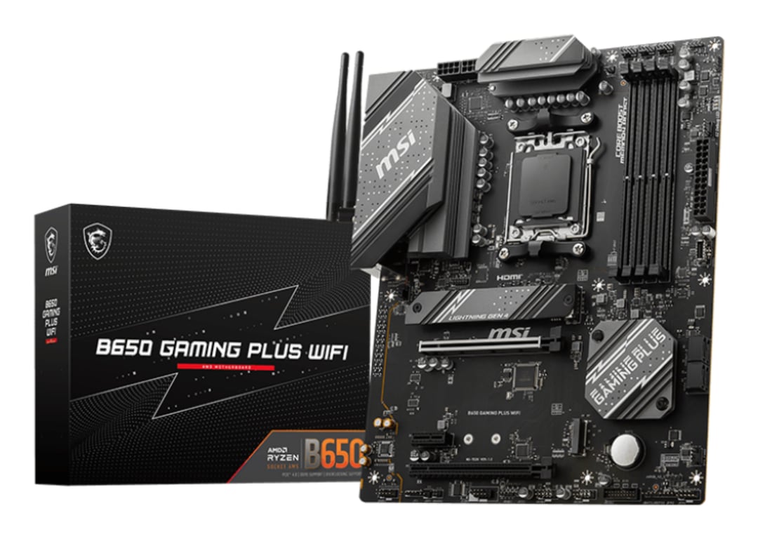 MSI B650 GAMING PLUS WIFI scheda madre AMD B650 AM5 slot ATX - Nuevo
