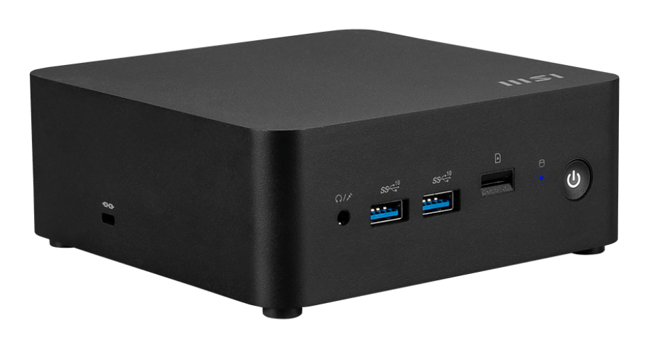 MSI Cubi NUC AI 1UMG-005EU Intel Core Ultra 7 155H 16 GB DDR5-SDRAM 1 TB SSD Windows 11 Pro Mini PC Nero