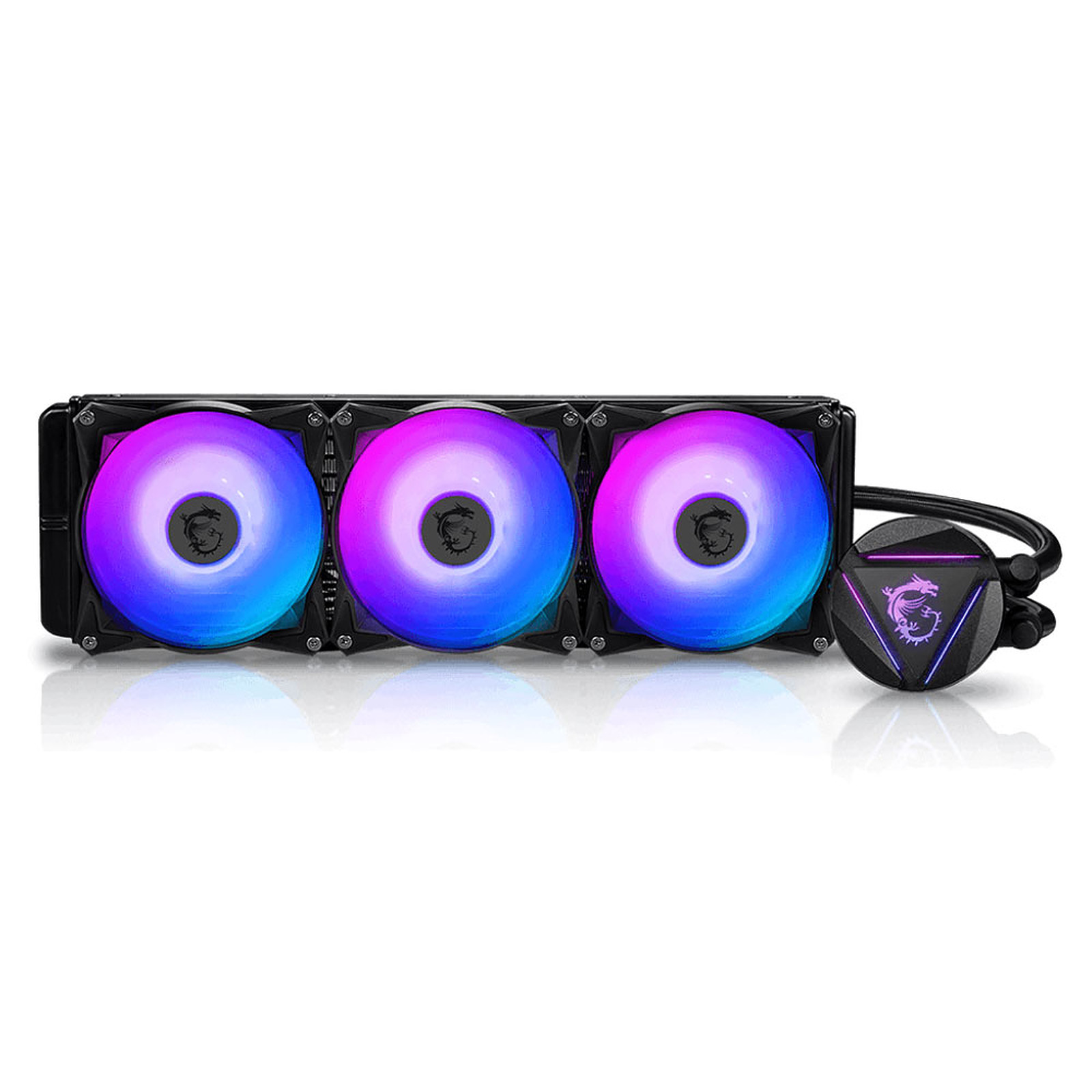 MSI MAG CORELIQUID E360 sistema di raffreddamento per computer Scheda madre, Processore Raffreddatore di liquidi tutto in uno 12 cm Nero