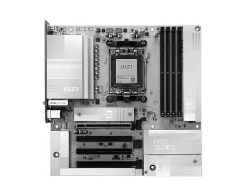 MSI MB AMD B850, PRO B850M-A WIFI PZ, AM5, 4DDR5, 2PCI-Ex16, 2PCI-Ex1, 2M.2, 4SATA3