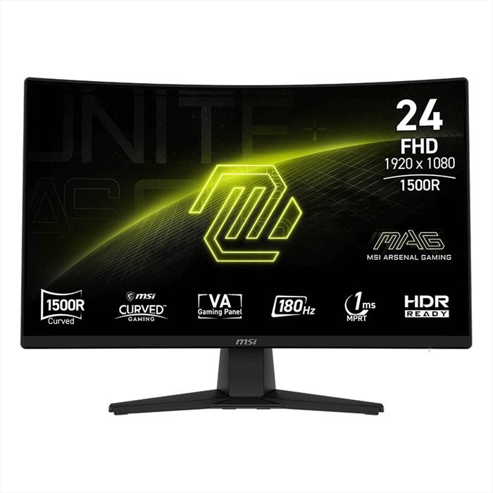 Msi - Monitor Led 23,6" Mag 242c-nero