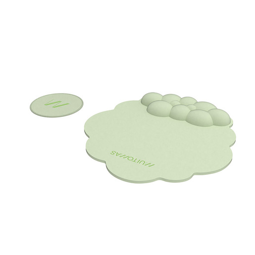 Muitomas MOUSEPADGN tappetino per mouse Verde