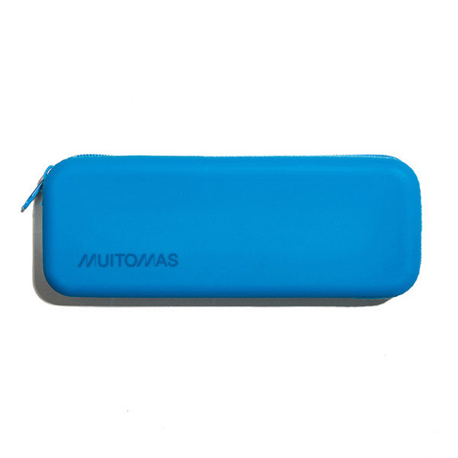 Muitomas SILPENCASEBL astuccio per matita Astuccio portamatite Silicone Blu artico