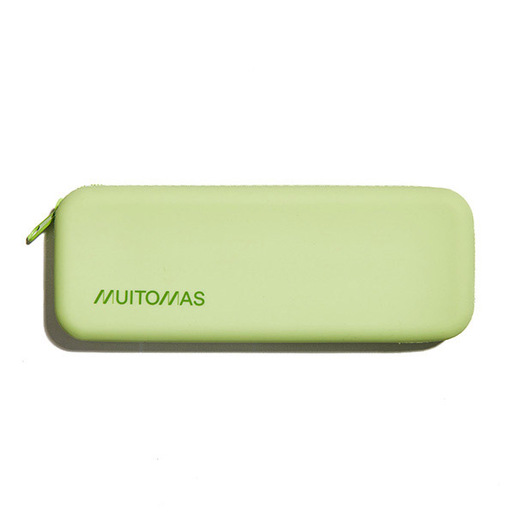 Muitomas SILPENCASEGN astuccio per matita Astuccio portamatite Silicone Verde