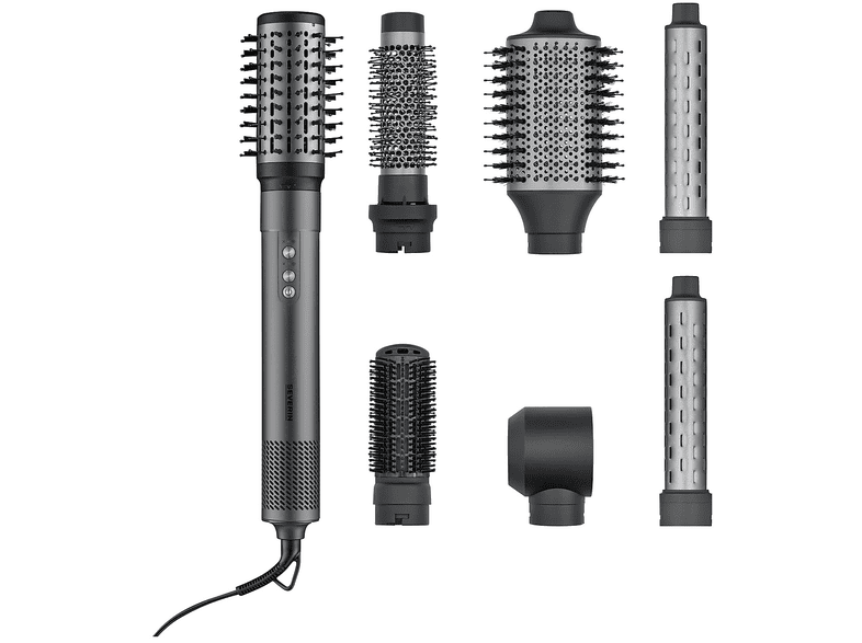 Multi Styler SEVERIN S-Styler Multi-Style Pro, Potenza massima 1400 W, in Altro rivestimento, 3 temperature, Tecnologia a ioni, Antracite