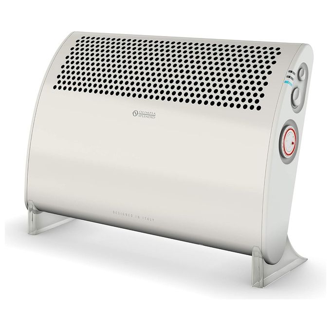 Olimpia Splendid 99551 CALEO TT Radiatore Ventilatore 2000 W Timer 24h Termostato Regolabile colore Bianco