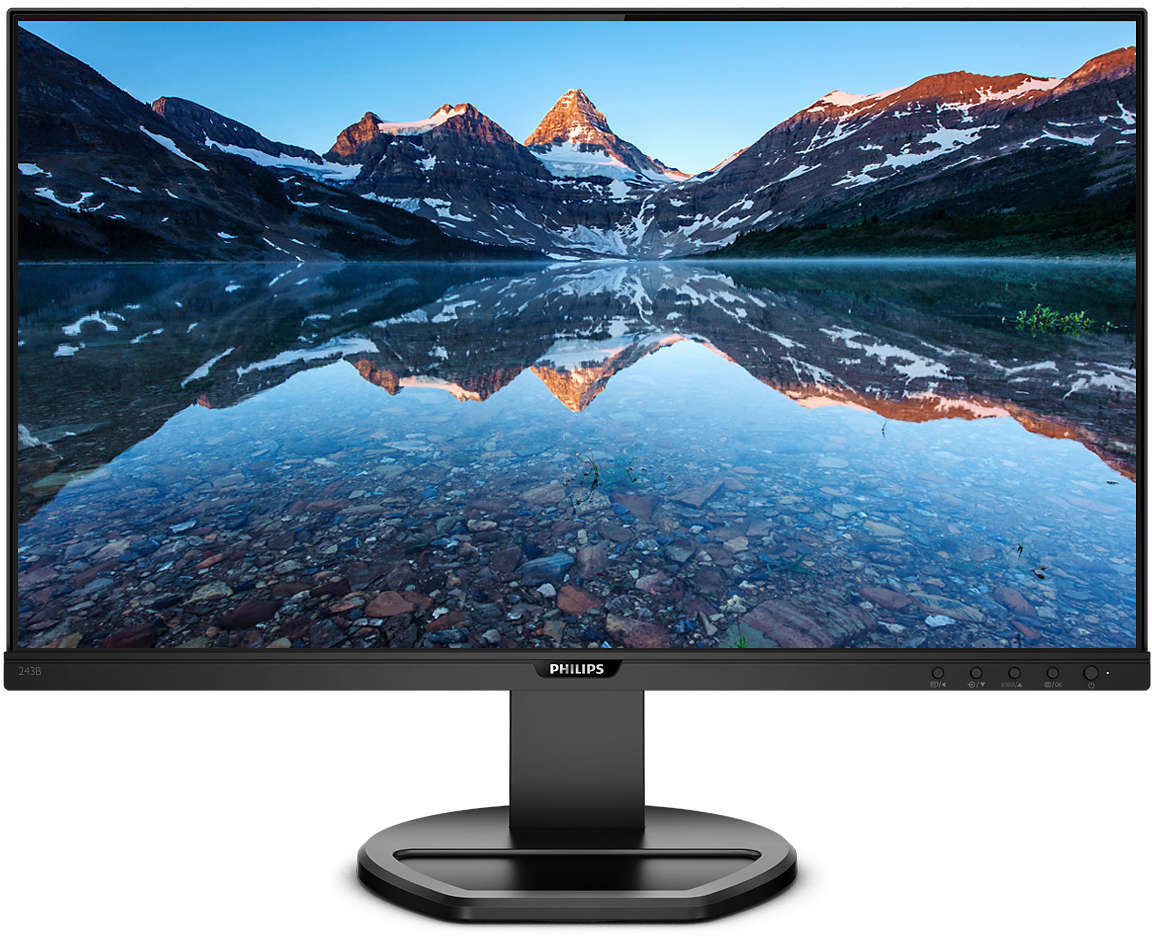 Philips B Line 243B9/00 Monitor PC 60,5 cm (23.8") 1920 x 1080 Pixel Full HD LED Nero