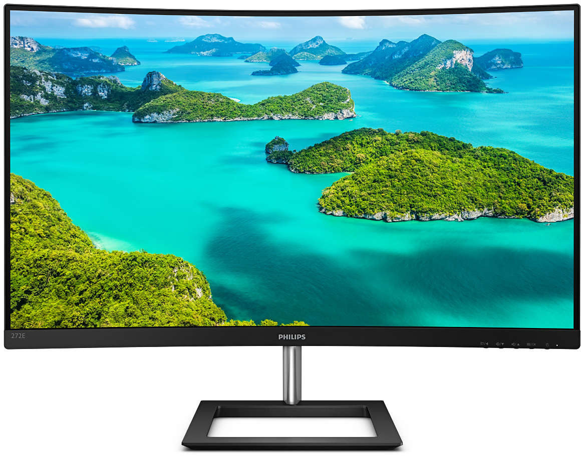 Philips E Line 272E1CA/00 Monitor PC 68,6 cm (27") 1920 x 1080 Pixel Full HD LCD Nero