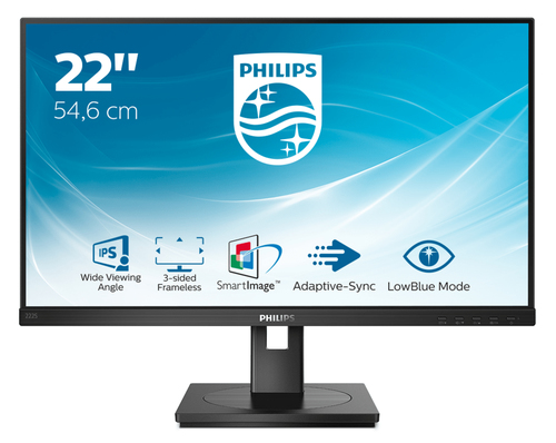 Philips S Line 222S1AE/00 Monitor PC 54,6 cm (21.5") 1920 x 1080 Pixel Full HD LCD Nero