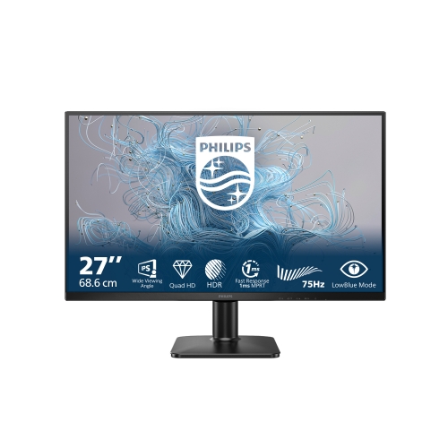Philips Serie 1000 27E2N1500L/00 Monitor PC 68,6 cm (27") 2560 x 1440 Pixel Quad HD LED Nero