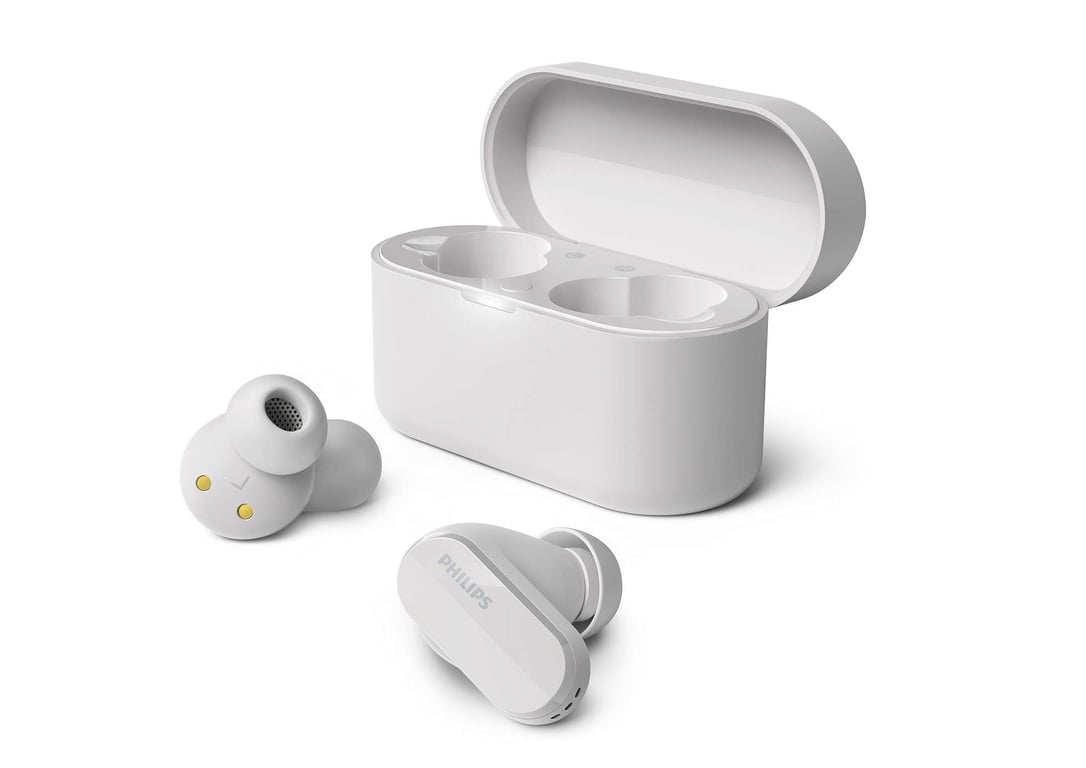 Philips TAT3508WT/00 cuffie True Wireless Stereo (TWS) Auricolari Chiamate/Musica Bluetooth Bianco - Nuevo