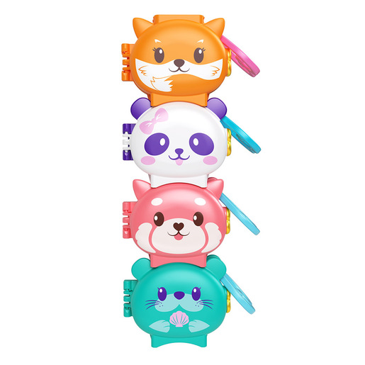 Polly Pocket Pet Connects Cofanetto Animale Impilabile