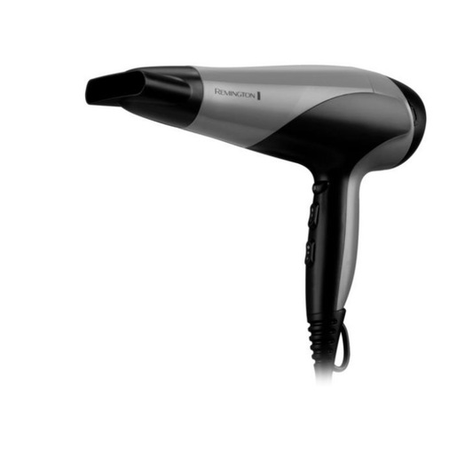 Remington D3190S asciuga capelli 2200 W Nero, Argento