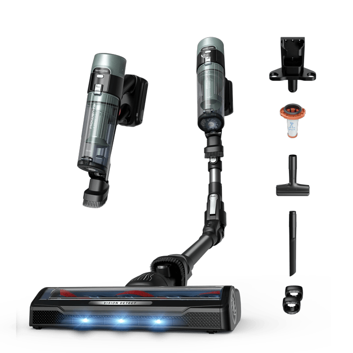 Rowenta X-Force Flex 10.80 Allergy Aspirapolvere Senza Filo 120Aw Autonomia 60 Min