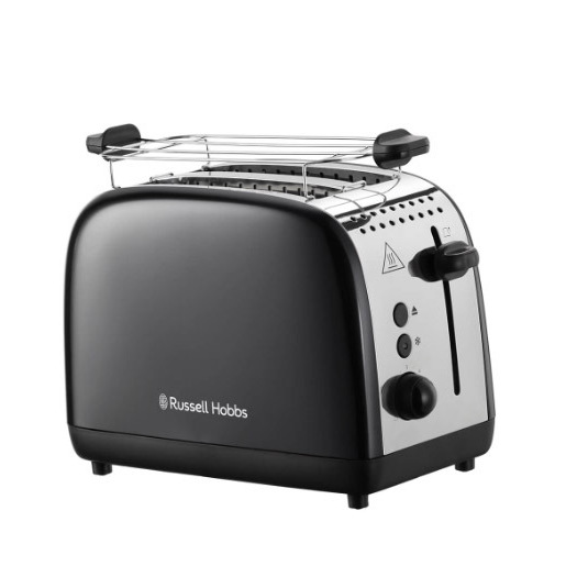 Russell Hobbs 26550-56 tostapane 6 2 fetta/e Nero, Acciaio inox