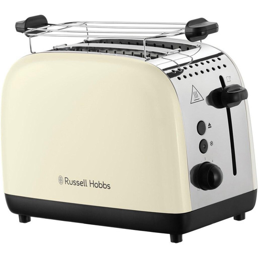 Russell Hobbs 26551-56 tostapane 6 2 fetta/e 1600 W Crema, Argento