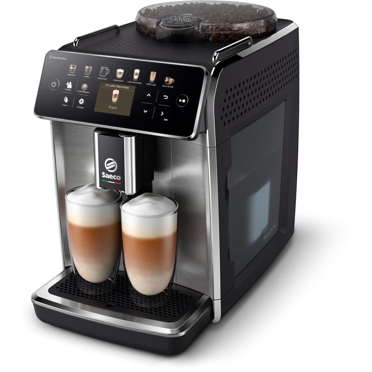 Saeco Macchina da caffè espresso completamente automatica GranAroma SM6585/00 - Nuevo