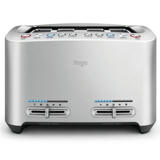 Sage the Smart Toast 4 5 4 fetta/e Argento
