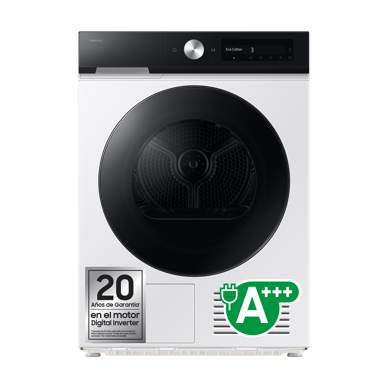Samsung DV90DB7845GE asciugatrice Libera installazione Caricamento frontale 9 kg Bianco