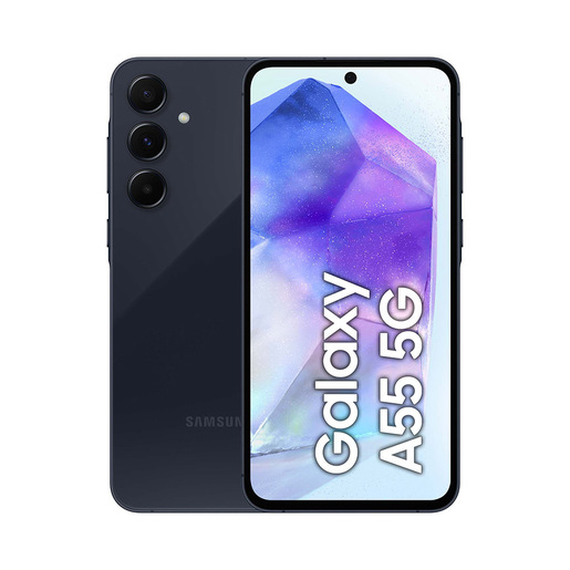 Samsung Galaxy A55 5G Display FHD+ Super AMOLED 6.6'', Android 14, 8GB RAM, 128GB, Dual SIM, Batteria 5.000 mAh, Awesome Navy