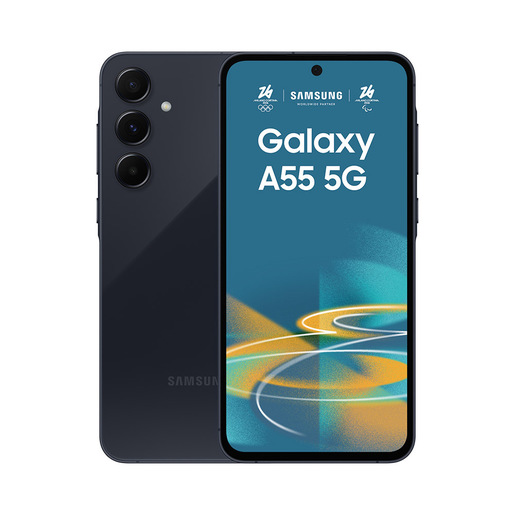 Samsung Galaxy A55 5G Display FHD+ Super AMOLED 6.6'', Android 14, 8GB RAM, 256GB, Dual SIM, Batteria 5.000 mAh, Awesome Navy