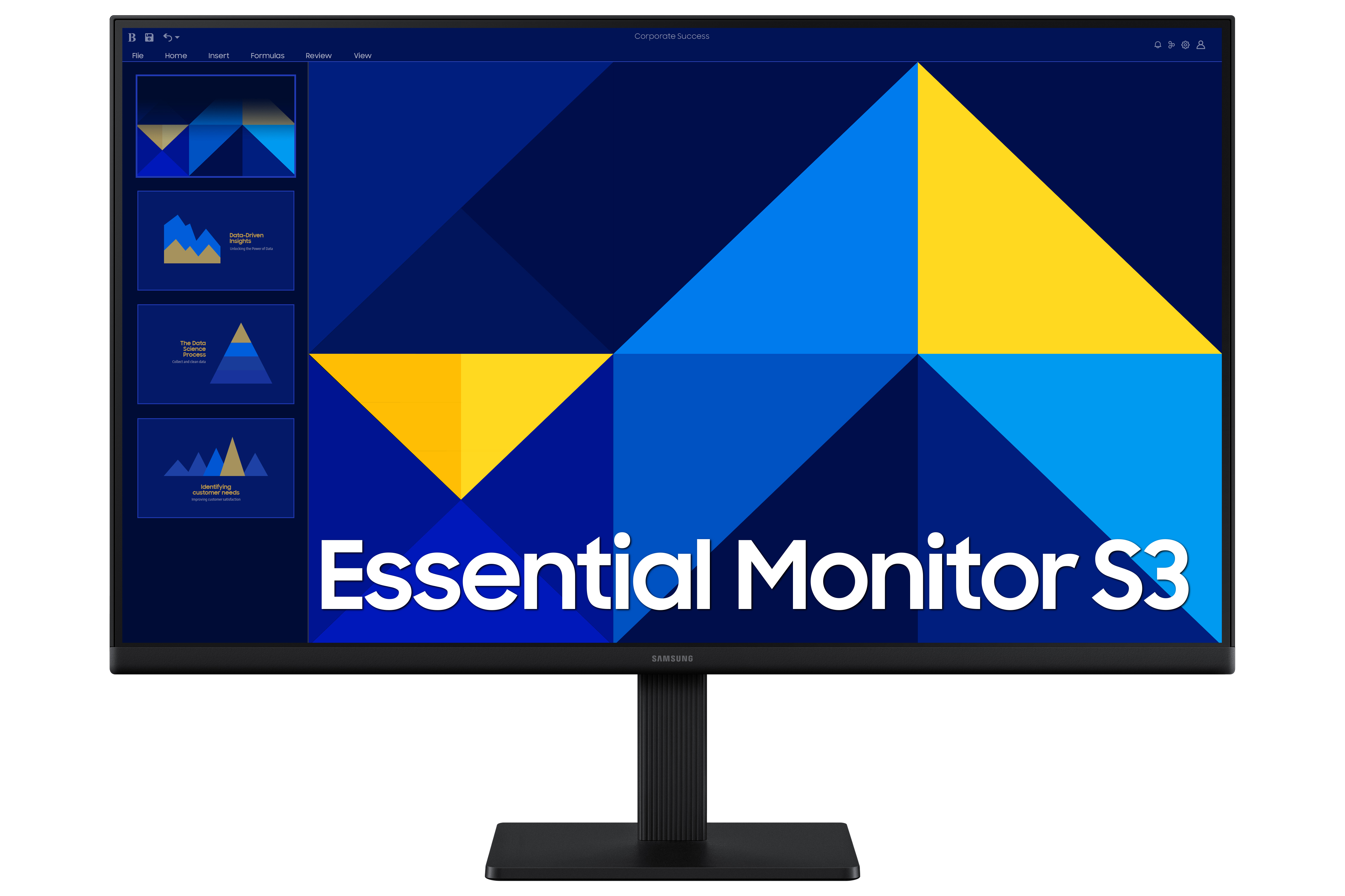 Samsung S30GD Monitor PC 68,6 cm (27") 1920 x 1080 Pixel Full HD LCD Nero