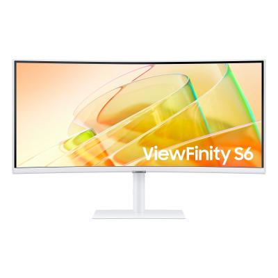 Samsung S65TC Monitor PC 86,4 cm (34") 3440 x 1440 Pixel UltraWide Quad HD LED Bianco