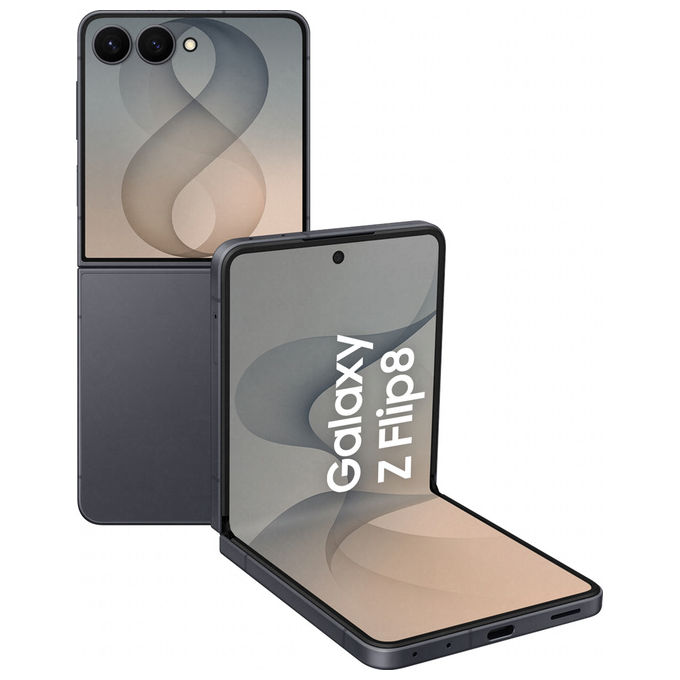Samsung SM-F776BZKGEUB Galaxy Z Flip8 Smartphone 12 GB 256 GB 6.9'' 5G colore Grafite