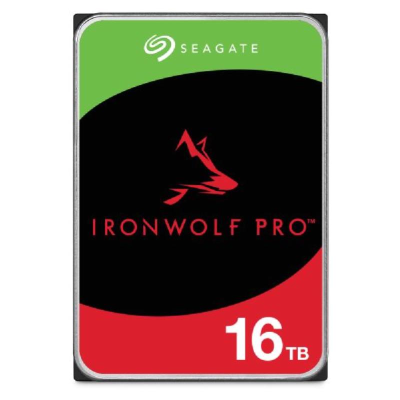 Seagate ironwolf pro hdd 16.000gb sata 3.5 7200rpm enterprise nas cmr 256mg di cache 6gb/s