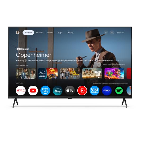 Sharp 43HP5265E TV 109,2 cm (43") 4K Ultra HD Smart TV Wi-Fi Nero