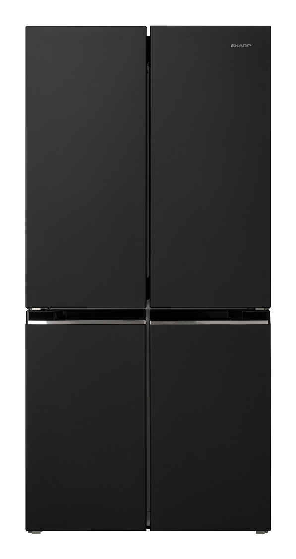 Sharp SJ-NFA15IMXBE frigorifero side-by-side Libera installazione 488 L Nero