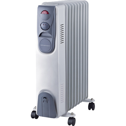 Smartway WFOR229 stufetta elettrica Interno Bianco 2000 W Riscaldatore ambiente elettrico a olio