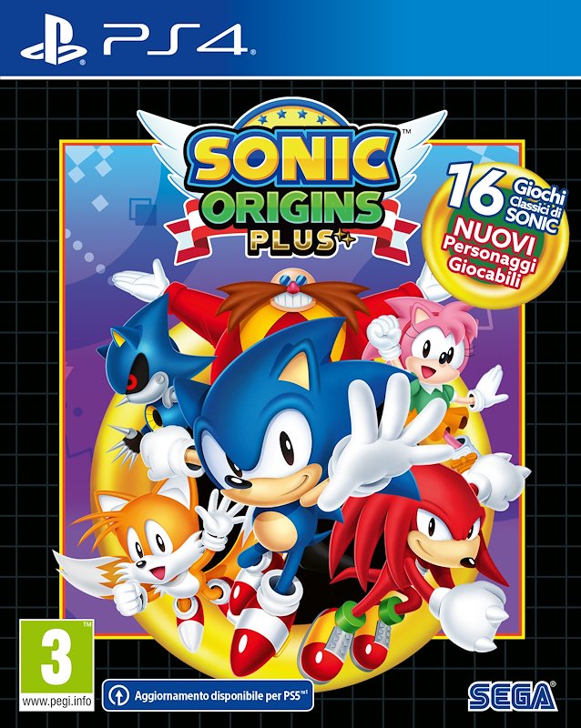 Sonic Origins Plus Day One Editio PS4