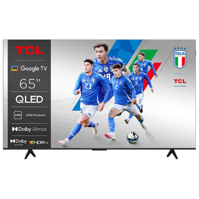 TCL 65P79K Serie P79K Smart TV QLED 65'' 4K Ultra HD Google TV Dolby Vision HDR10+ Dolby Atmos Game Master colore Metallico