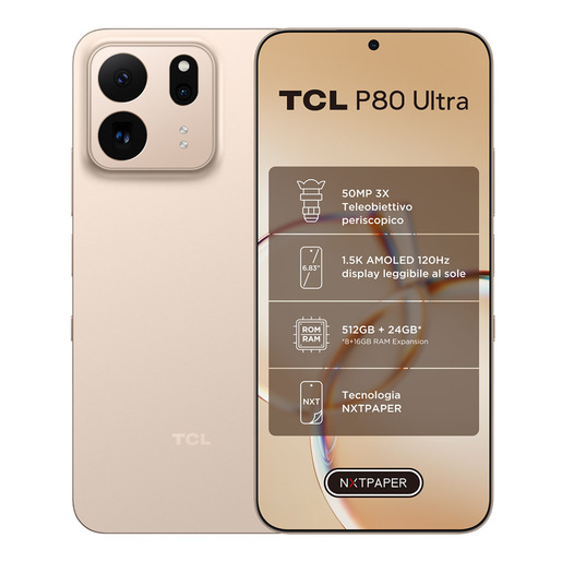 TCL P80 Ultra Sunlit Gold