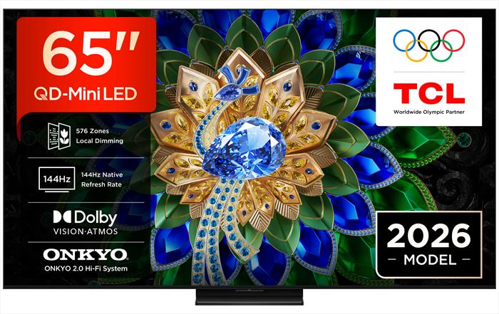Tcl - Smart Tv Mini Led 4k 65" 65a400u-nero