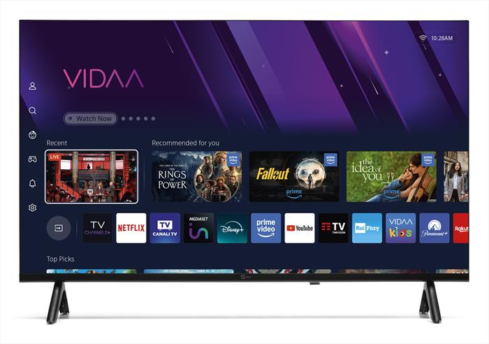 Telesystem - Smart Tv Led 31,5" Hd Ready Ts32lx Smv15-nero