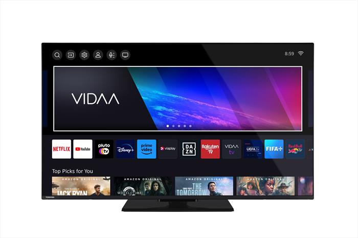 Toshiba - Smart Tv Led Uhd 4k 55" 55qv3463da-nero