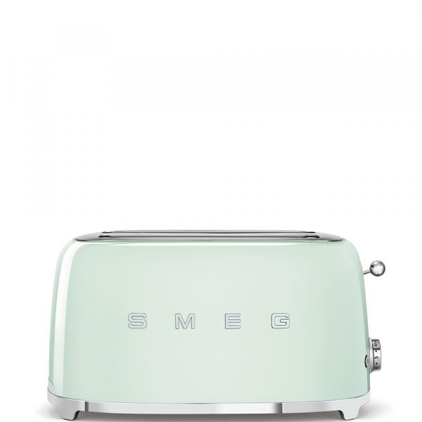 Tostapane Smeg 4x2 da 50 pollici, modello tsf02pgeu, verde pastello. - Nuevo