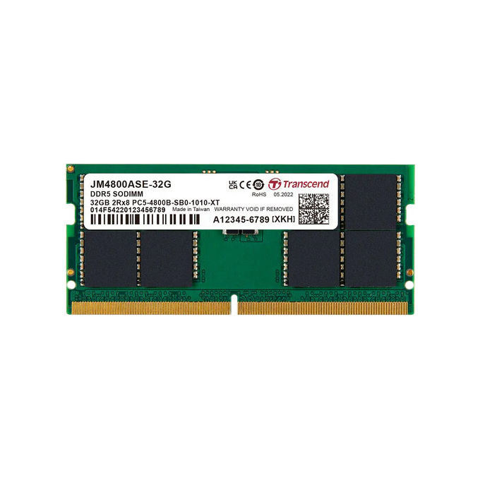 Transcend JM32GSDD5S-64G Memoria SO-DIMM DDR5 6400 32GB