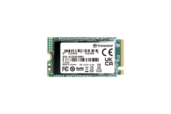 Transcend PCIe SSD 400S 512 GB M.2 PCI Express NVMe 3D NAND - Nuevo