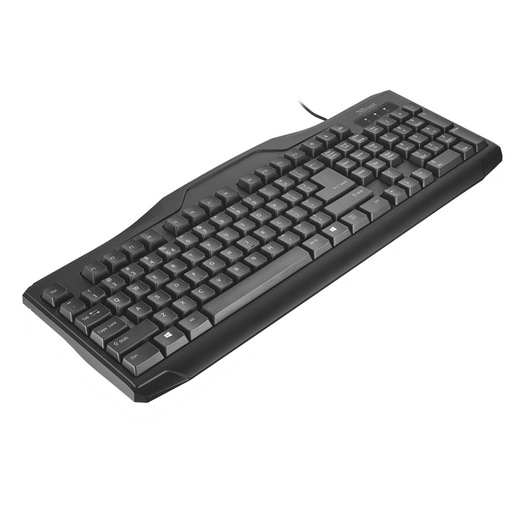 Trust Classicline tastiera Mouse incluso Universale USB QWERTY Italiano Nero
